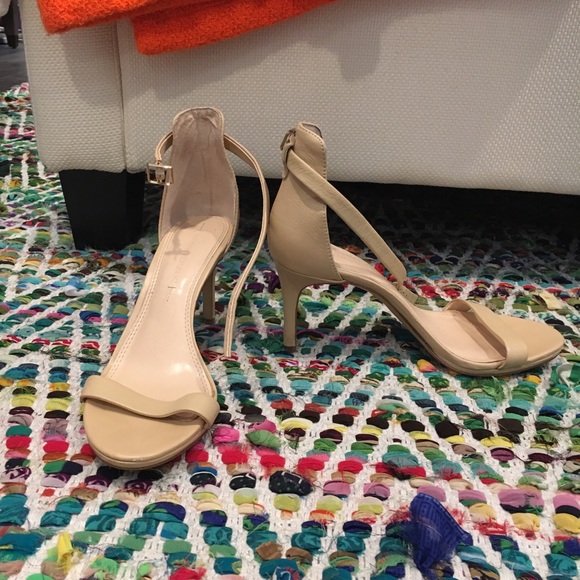 bare high heel sandal banana republic